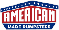 American Made Dumpsters Logo