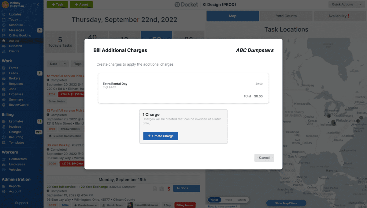 How Dumpster Rental Software Works | Docket