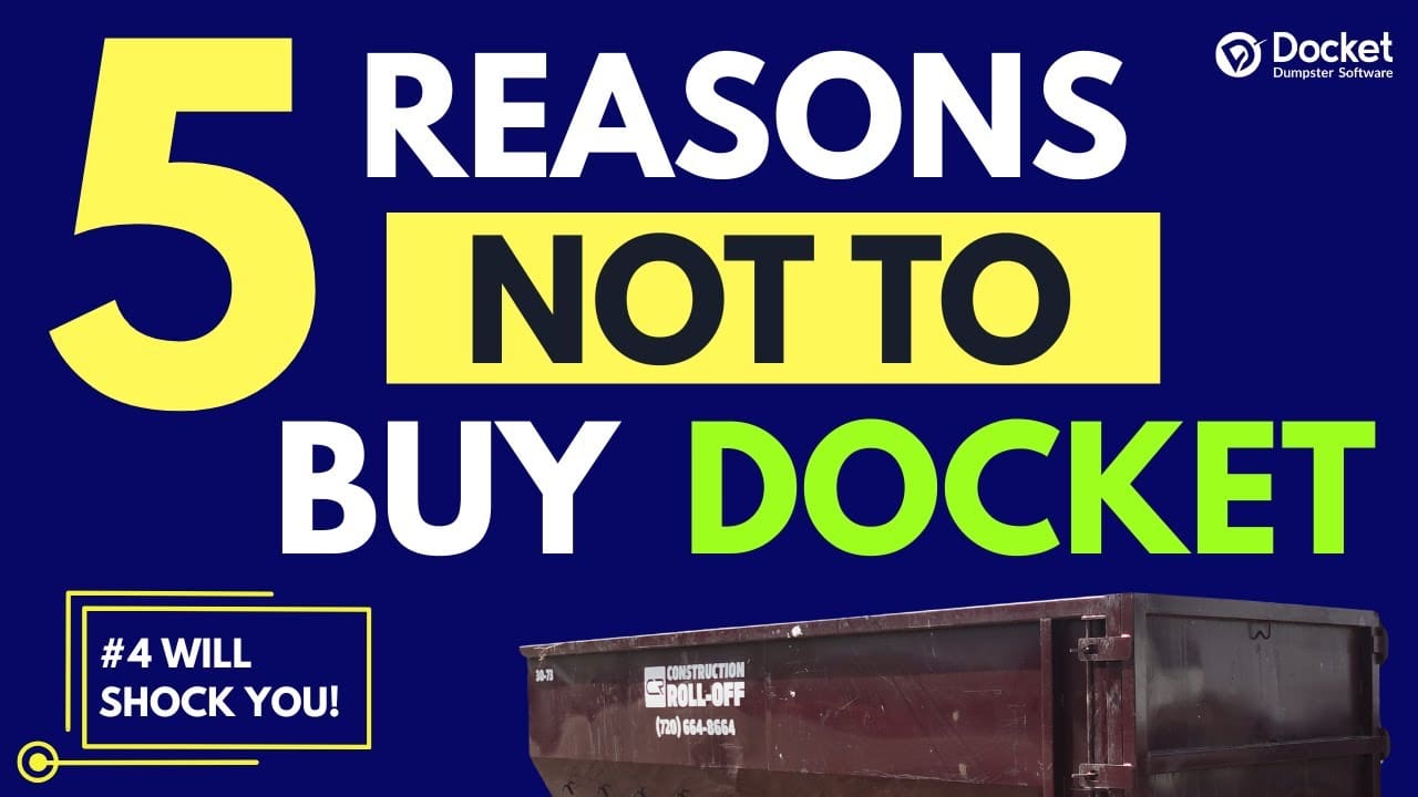 Less Dockets 5 Reasons You Shouldn't Buy Docket - Docket